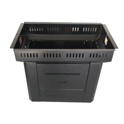 China Multi-Fuction Customized commercial Korean table barbecue /Hot pot restaurant barbecue table barbecue rotisserie for sale