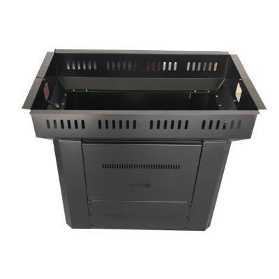 China Best Selling BBQ /Hot Pot Restaurant Charcoal Grill Table Customized BBQ Grills Table for sale