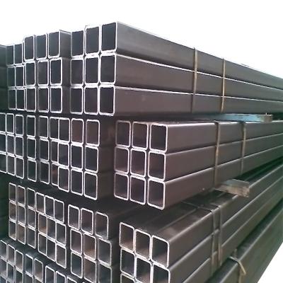 China Black Cheap Price Structural Carbon Steel Pipe Structure Pipe Sections Rectangular Square Tube for sale