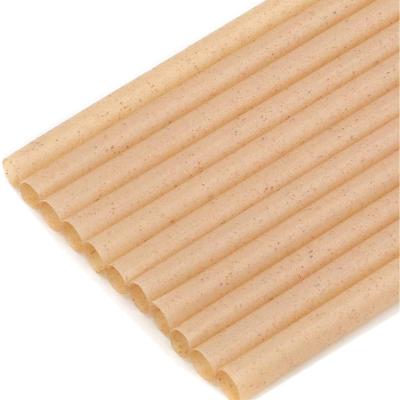 China Non-PLA Biodegradable Sugar Cane Biodegradable Straws With Person Wrapped Disposable Eco Friendly Drinking Straw for sale