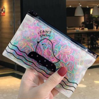 China 1000Pcs/Pack Colorful Disposable Polyester Hair (Accept Other Fabrics) Small Bands Cute Girls Elastic Band Scrunchie Ponytail Holder Stick On Hair Accessories for sale