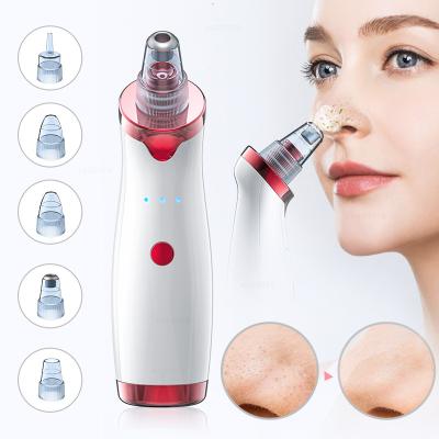 China Deep Suction Diamond Beauty Clean Skin Tool Facial Acne Treatment Blackhead Remover Face Nose Remover T Area Pore Acne Pimple Pimple Removal Vacuum for sale