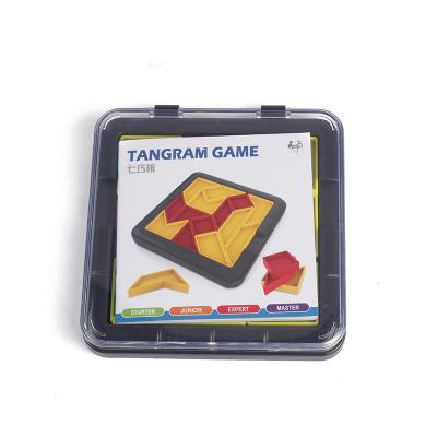 China New Style DIY TOY Shape 7 PCs Puzzle Board Game Educational Tangram for sale