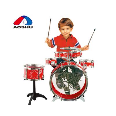 China Educational Toy Children's Love Musical Instrument Rolling Drum Acoustic Set For Kids for sale