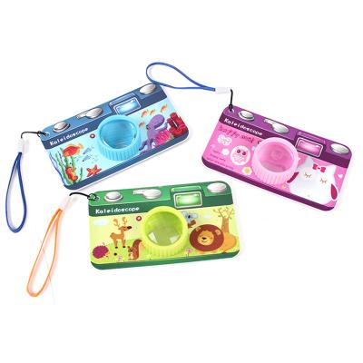 China Portable Kaleidoscope Toy Experience Magic Camera Kaleidoscope Toy Vibrating Light Wholesale New Design For Kids Favorite for sale