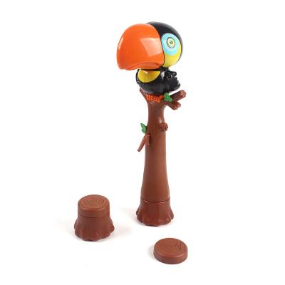 China New Eco-friendly Outdoor Bird Children Toys Kids Toys Soap Bubble Recording Magic Stick For Wholesale | bird toys for sale