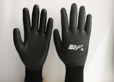 China 15 Messgerät-Nylonlatex beschichtete Handschuhe ausgezeichnetes Breathability EN388 bescheinigt zu verkaufen