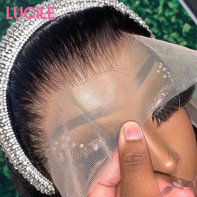 China Wholesale Hair Straight Mink Hd Lace Frontal Closure, Swiss Pre Plucked With Baby Hair, 13*4 13x6 Hd Transparent Swiss Lace Headbands for sale