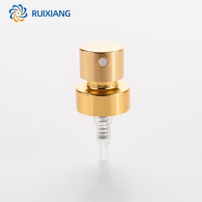 China Non Spill Hot Sale Airless Pump Skincare Cosmetic with Spray Aluminium Pump for Cosmetic Packaging, Perfume Crimp Spray Pump for sale