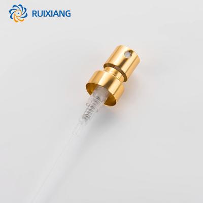 China Non Spill 21mm Cream Treatment Pump Plastic Serum Sprayer Lotion Pump Spray Anodize Steel Top Closor by RUIXIANG for sale