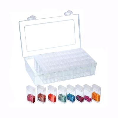 China GJC001 64 Case Viable Diamond Painting Storage Box for sale