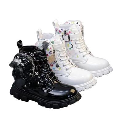 China 2022 Children's Martin Boots Anti-slippery Children's Martin Boots 2022 Fall Fashion Boys And Girls Warm Short Boots for sale