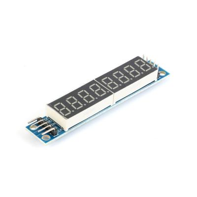 China Serial 595 Driver TM1638 Flash Belt 8 Bit Nixie Tube Module 8 Bit LED Display 4 Bit Adjustable Time for sale