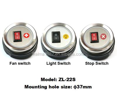 China elevator push button switch, elevator safety control, elevator button ZL-22S ZL-22S for sale