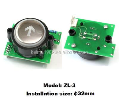 China elevator push button, elevator button panel parts, price ZL-3 cheap model elevator button ZL-3 for sale