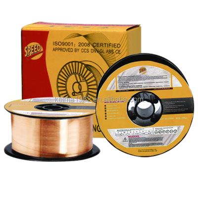 China Ships Welding Wire ER70s-6, Copper Coated MIG Welding Wire, SG2 G3Si1 70s-6 CO2 Gas Shield ER70s-6 Sold Wire for sale