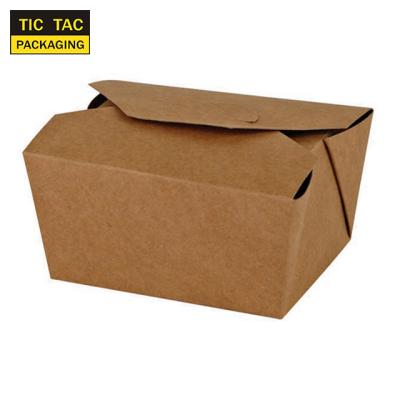 China Disposable Disposable Lunch Box Food Salad Lunch Box Paper Packing Takeout Box for sale