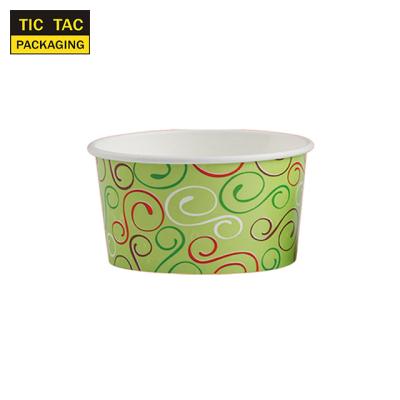 China Disposable Ice Cream Paper Cup Disposable Paper Cup For Ice Cream for sale