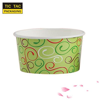 China High Quality Disposable 5oz Ice Cream Disposable Paper Cups for sale