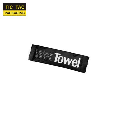 China Printing Disposable Wet Restaurant Customer Towel Disposable Wet Towel for sale