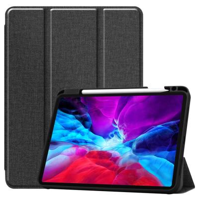 China Anti-water 12.9 Inch Universal Tpu Tablet Case Cover With Pen Slot For Ipad Pro 12.9 2020 for sale