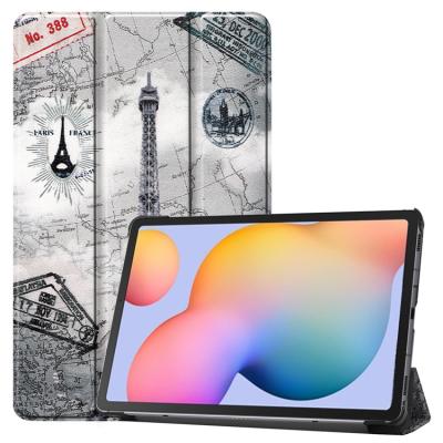 China Anti-water Tablet Cover Case For Samsung Galaxy Tab S6 Lite 10.4 Inch Triple Stand Tablets Covers for sale