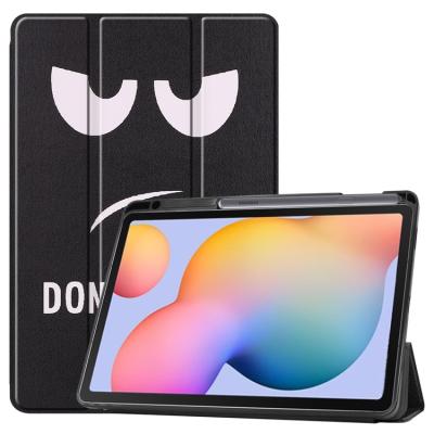 China New Anti-water Rugged Cover Case For Samsung Galaxy Tab s6 lite 10.4 tablet p610 Leather Case With Pen Slot for sale