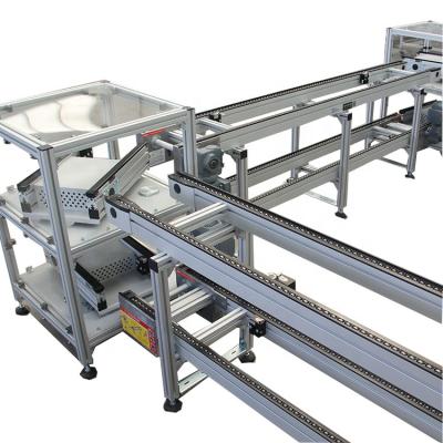 China Other Double Layer Conveyor Machine Assembly Line Pallet Conveyor For Workshop And Logistics zu verkaufen