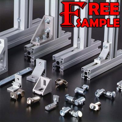 China Modular Slot Extrusion Tech T Robot Frame Assembly Aluminum Profile PG15 PG20 PG30 PG40 PG45 PG50 PG60 with Matching Accessories for sale