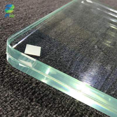 China Supermarket 2mm smart home appliance touchscreen lcd display cover small silk screen printed tempered glass for sale