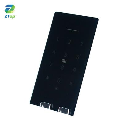 China Supermarket Tempered Low Iron Glass Panel Used For Socket Switch Wall Glass Touch Panels For Home Smart Device for sale