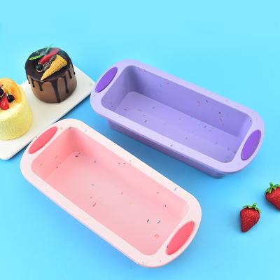 China Sustainable Food Grade Bake Toast Baking Mold Rectangular Mold Silicone Appliances For Household for sale