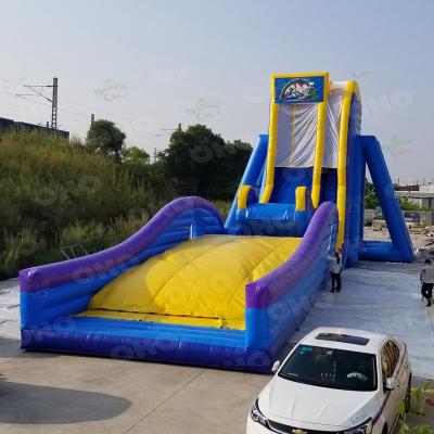 Κίνα Outdoor Inflatable Water Slide Giant Commercial Drop Kick Water Slide OH6-120-02 προς πώληση