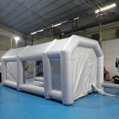 Chine Wholesale Inflatable Car Painting Booth Moblie Inflatable Car Spray Booth Baking Booth with Filter Netting à vendre