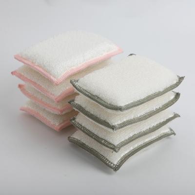 China Sustainable Wholesale Eco - Friendly Bamboo Sponge Cloth Kitchen Dish Cleaning for sale