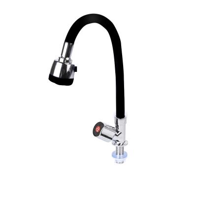 China Modern ABS Kitchen Sink Faucet Flexible Hose Water Faucet for sale