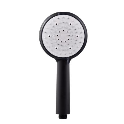 China New Design Black Hand High Quality Shower Without Hand Shower With 5 Function ABS Bathroom Shower Head for sale