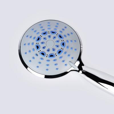 China Without Switch Hand Shower 5 Function Water Saving Plastic Shower Head for sale