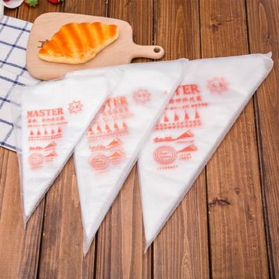 China 100pcs Disposable Baking Bag Cake Cookie Sauce Squeeze Squeeze Squeeze Bag Cream Mold Former for sale