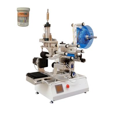 China Hot Sale Food Tapered Semi Automatic Bottle Labeling Machine Labeling Machine For Round Bottles Cup Labeling Machine Multifunctional New Design 2022 for sale