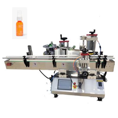 China Food 110 Tension Table Top Honey Jar Labeling Machine For Round Bottle Multifunctional Label Applicator New Design 2022 for sale