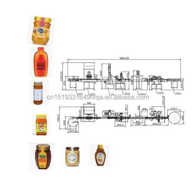 China Automachine weighing multifunctional honey filling machine honey stick filling.machine for sale