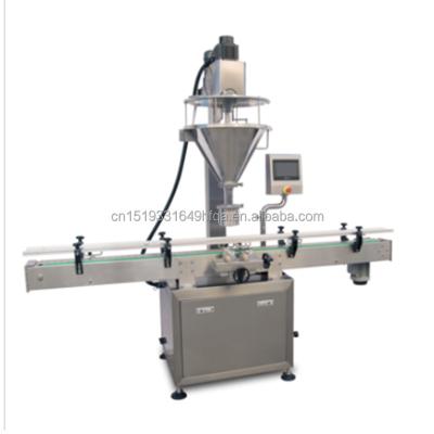 China Automatic Beverage Assembly Line Multifunctional Powder Bottle Fill Machine Milk Powder Filling Machine for sale