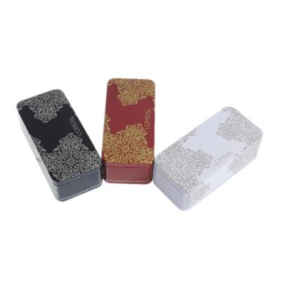 China Recycled Materials Customized Rectangle Package Tin Box For Beauty And Personal Care Products for sale