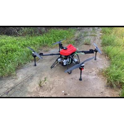 China 22L 980*980*500mm 980*980*500mm Gasoline Agriculture Gasolina Drone Gasoline Engine Drone Hybrid Sprayer (Contain No Blade) for sale