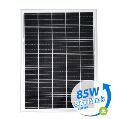 China 80W Rectified Diy Panel with Solar Battery and RV Inverter Installation 960mm [37.80in.] x456mm [17.95in.] x30mm [1.18in.] for sale