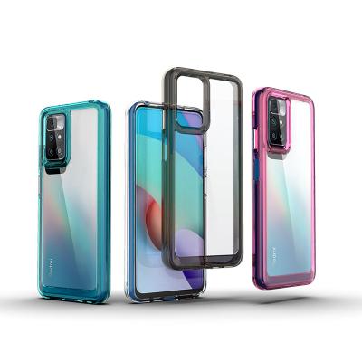 China Shockproof Clear Tpu PC Phone Case For Redmi Note10 Pro Cover Transparent Phone Back Case For Xiaomi 12 Pro Shockproof Case for sale