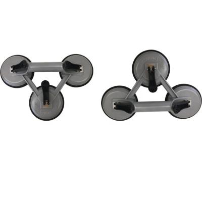 China 3 Lifting Glass Cups 150KG Aluminum Alloy Suction Cup Building Tools Glass Lifter for sale