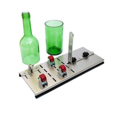 China Glass Size Y&G 3 Wheels Stainless Steel Glass Bottle Cutter Tools Cemented Carbide Manual Glass Cutter For Bottles for sale