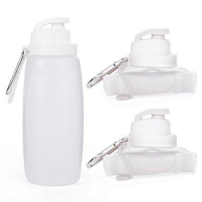 China Sustainable Hot Selling Sports Drink Water Bottle 320ml Plastic Collapsible Portable Sports Water Bottle In Outdoor for sale